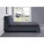 Lexicon Homelegance Bedding 8  Fabric Queen Gel Memory Hybrid Mattress in Gray Perspective: bottom