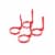 Char-Griller Flat Iron Silicone Griddle Egg Rings Perspective: bottom