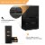 AOBABO 4 Drawer Lateral File Cabinet w/ Lock for Letter/Legal Size Paper, Black Perspective: bottom