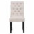 Costaelm Jameson Fabric Tufted Dining Side Chair in Beige Perspective: bottom