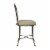Hillsdale Marsala Vanity Stool in Gray Perspective: bottom
