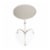 Butler Specialty Industrial Chic Founders Pedestal Table in Gray/Beige Iron Perspective: bottom