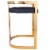 Butler Specialty Clarence Faux Leather 24 Counter Stool in Gold and Black Perspective: bottom