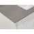 49 in. Composite Stone Vanity Top in Concrete Gray with White Basin Perspective: bottom