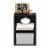 Furinno Luder 2-Tier Open Shelf Bookcase, Blackwood Perspective: bottom