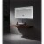 Caldona 60" Wide x 32" Tall LED Mirror w/ Defogger Perspective: bottom