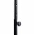 40" Mini Hexagonal Fitness Trampoline with Adjustable Handrail - Black Perspective: bottom