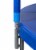 10 FT Round Trampoline Set with Safety Enclosure System - Blue Perspective: bottom