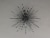 Aged Silver Finish Mid-Century Modern Atomic Star Burst Wall Sculptures Set of 6 Perspective: bottom