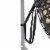 Hanging Egg Swing Chair Resin Patio Basket Wicker Frame Beige Cushion Pillow Perspective: bottom