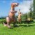 PoolCandy Gigantic Inflatable T-Rex Sprinkler Perspective: bottom
