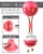 Pet Life Grip N Play Treat Dispensing Ball Shaped Suction Cup Dog Toy Perspective: bottom