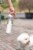 Pet Life PYURE Handheld Travel Filtered Water Feeder Perspective: bottom