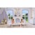 SweetPea Baby Rose 3-in-1 Convertible Toddler Bed Perspective: bottom