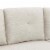Oadeer Home 88.5  Pull-out Bed Sofa & Chaise in Beige Perspective: bottom