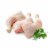 Kosher Bone-In Skin-On Raw Chicken Leg Quarters, 3x Packs, 3 lbs per Pack, Certified Kosher Perspective: bottom