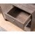Smart Home Furniture 4-Shelf Contemporary Wood Wine Cabinet in Hazelnut Brown Perspective: bottom