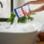 Dr Teal's Unscented First Aid Pure Epsom Salt Therapeutic Soak Perspective: bottom