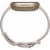 Fitbit Sense in Lunar White and Soft Gold Perspective: bottom