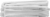 MUKitchen® White Cotton Ridged Dishcloth Perspective: bottom