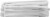 MUKitchen® White Cotton Ridged Dishcloth Perspective: bottom
