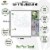 Sporticulture™ NFL Tennessee Titans Team Pride Paint by Number Craft Kit Perspective: bottom