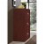 Hodedah 6 Door Enclosed Multipurpose Storage Cabinet for Home & Office, Mahogany Perspective: bottom