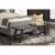 Transitional Style Bench In Acacia Wood Gray- Saltoro Sherpi Perspective: bottom