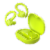 Go Air Sport True Wireless Earbuds - Yellow Perspective: bottom