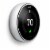 Google Nest T3019US Learning Thermostat 3rd Gen - Polished Steel Perspective: bottom