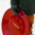 Lucky Bums Circular Saucer Snow Sled for Winter Sledding, 25 Inch Diameter, Red Perspective: bottom