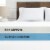 Dream Serenity ComfortDuo 4 Customizable Memory Foam Mattress Topper Full Perspective: bottom