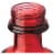 More Birds® Elixir Hummingbird Feeder - Red Perspective: bottom