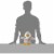 Warmies CPPEN4 Microwavable French Lavender Scented Plush Gray Penguin Perspective: bottom