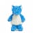 Warmies Dragon Stuffed Animal - Blue Perspective: bottom