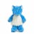 Warmies Dragon Stuffed Animal - Blue Perspective: bottom