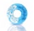 Intex Colorful Transparent Inflatable Swimming Pool Tube Raft (12 Pack) 59251EP Perspective: bottom