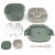 Bentgo Salad On-The-Go Food Container - Khaki Green Perspective: bottom