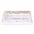50 Sheet Floral  Wedding Game Cards Marriage Advice for Bridal Shower, Pink Perspective: bottom