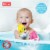 Kidzlane Shark Bath Toy 2-Pack | Pink & Yellow with Sound Effects Perspective: bottom