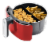 GoWISE USA 5.0-Quart 1500-Watt Digital Air Fryer, (Red) Perspective: bottom