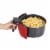 GoWISE USA 5-Quart Air Fryer with 8 Cook Presets, Red Perspective: bottom
