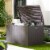 Plastic Development Group 130-Gallon Outdoor Storage Patio Deck Box, Java Brown Perspective: bottom