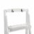 Furniture of America Jameson Contemporary Wood 5-Tier Bookshelf in White Perspective: bottom