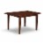 MLDU7-MAH-LC 7 Pc Kitchen nook Dining set-Kitchen Table and 6 Dining Chairs Perspective: bottom