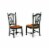 AMS024-112 Bar Stool- Backless Stool with Round Shape - Brown Roast PU leather Perspective: bottom