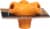 BARK Coral Teef Super Chewer Dog Treat Dispensing Toy Perspective: bottom