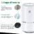 WBM International Air Purifier - White Perspective: bottom