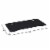 Fisher Black Mega Size Extended Gaming Mouse Pad with Anti-Slip Rubber Base and Micro Weav Perspective: bottom