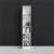 Partical Board Element Tall Narrow 5 Shelf Bookcase in White-Tvilum Perspective: bottom
